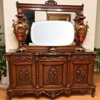 کنسول به همراه آیینه