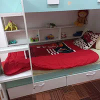 تخت دو طبقه|تخت و صندلی بچه|بندرعباس, |دیوار