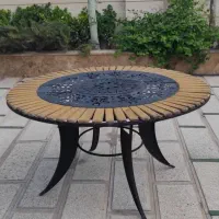 میز آتشدان گرد