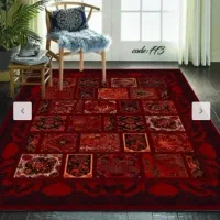 روفرشی کشدار مخمل شانل قرمز  ارسال از تولیدی