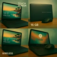 لپ تاپ گیمینگ hp pavilion 15 با صفحه نمایش لمسی