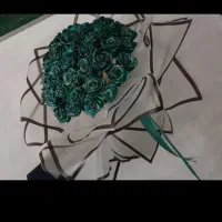 گل های روبانی|صنایع دستی و سایر لوازم تزئینی|اصفهان, چرخاب|دیوار