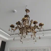 2عدد لوستر پنج شاخه کاملا نو