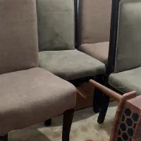 صندلی چوبی مخمل