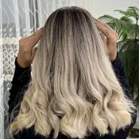 نیازمند مدل رنگ و لایت مو