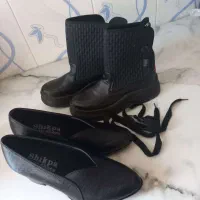 کفش نو|کیف، کفش، کمربند|میانه, |دیوار