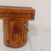 سطل و جادستمالی چوبی|صنایع دستی و سایر لوازم تزئینی|شیروان (خراسان), |دیوار