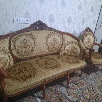 مبل چوب گردو|مبلمان خانگی و میز عسلی|فسا, |دیوار