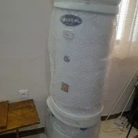 آبگرمکن ایستاده نو و آکبند ۵۰ گالن با ورق ۳/۵میل