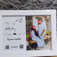 کادو تابلو موزیکال عکس سفارشی با متن و اهنگ دلخواه|تابلو، نقاشی، عکس|ارومیه, |دیوار