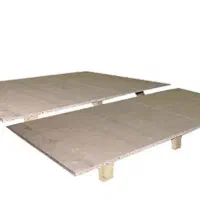 تخت دونفره با کفی پایه دار سالم با دو پاتختی|تخت و سرویس خواب|اسلام‌شهر, شهرک واوان|دیوار