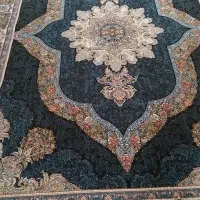 ۲ تخته فرش سرمهای ۹ متری|فرش|آران و بیدگل, |دیوار