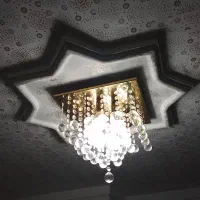 لوستر۶شعله‌کریستالی