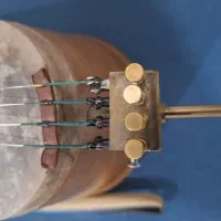 کمانچه شهبازی|سازهای سنتی|شیراز, حافظیه|دیوار