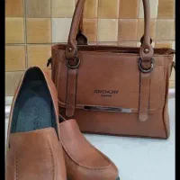 کیف کفش چرم طبیعی  سایز کفش 40