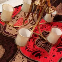 ۲تا لوسترست نقره ای درحد نو|لوستر و چراغ آویز|فردیس, فردیس|دیوار