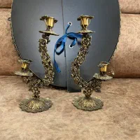 آینه شمعدان|صنایع دستی و سایر لوازم تزئینی|تهران, باغ فیض|دیوار