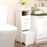 استند و شلف ایستاده طرح پرنده حمام توالت pvc ضدآب|لوازم حمام|مشهد, کوشش|دیوار