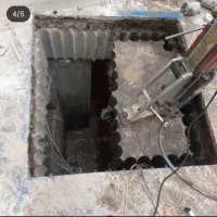 بُرش و سوراخ کاری بتن،،انجام تخریب ساختمان،کُرگیری|خدمات پیشه و مهارت|اصفهان, باغ نگاره|دیوار