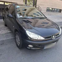 پژو 206 SD، V8 TU5مشکی مدل 95