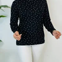 بلوز طرحدار زنانه ترک وارداتی|لباس|آذرشهر, |دیوار