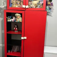 ست میز و کمد و ویترین و کتابخانه