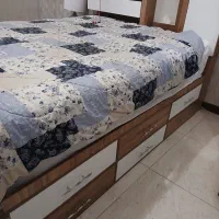 سرویس خواب دونفره با کمد لباس