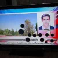 تلویزیون و میز تلویزیون 42 اینچ سامسونگ|تلویزیون و پروژکتور|صدرا-فارس, فاز ۱|دیوار