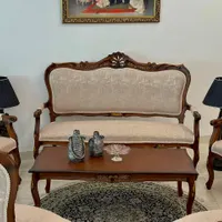 مبلمان استیل پنج گل مبل|مبلمان خانگی و میز عسلی|تهران, اختیاریه|دیوار