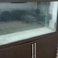 آکواریوم با کمد در حد نو