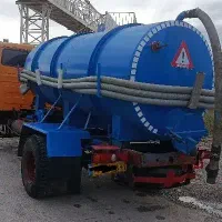 تخلیه چاه با تانکر بزرگ