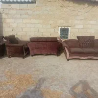 مبل ۷ نفره بدون جلو مبلی  قیمت ۲ میلیون تومان