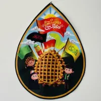 پرچم کتیبه فاطمیه و امام حسینی