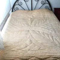 لحاف دست دوز آنتیک قدیمی|رختخواب، بالش، پتو|شاهرود, |دیوار