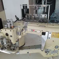 چرخ خیاطی صنعتی فلت دوز silver