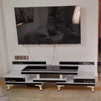 میز تلویزیون ۳ تیکه پایه دار