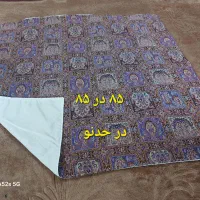 رومیزی رو پشتی سنتی آستردار ، رو متکا گلدوزی نونو