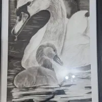 تابلو سیاه قلم