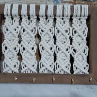 مکرومه|پرده، رانر، رومیزی|کرج, حصارک بالا|دیوار