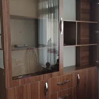 کتابخانه بزرگ چوبی|کتابخانه، شلف، قفسه‌های دیواری|تهران, والفجر|دیوار