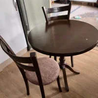 ناهار خوری چوبی ۴ نفره|میز و صندلی غذاخوری|تبریز, |دیوار