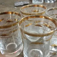 شیک وخاص وظریف استکانهای لب طلایی|ظروف سرو و پذیرایی|اصفهان, طامه|دیوار