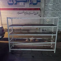 ویترین آهنی بزرگ و جادار در حد نو