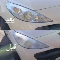 شفاف سازی چراغ در کمترین زمان فلیم گذاشتم فقط ۶۰۰