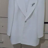 کت شلوار سفید|لباس|مشکیندشت, |دیوار