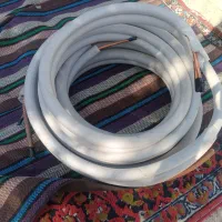 ۵کلاف ۳/۸و۵/۸دو سر فنر ۴و۵متری.۸کیلوتیکه لوله