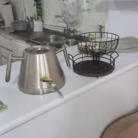 کتری شیر دار و سطل برنج