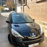 پژو ۲۰۷ پانا مشکی|خودرو سواری و وانت|شاهین‌شهر, گزبرخوار|دیوار