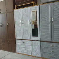 کمد دیواری جالباسی دو تیکه جادار و مقاوم عرض۱۲