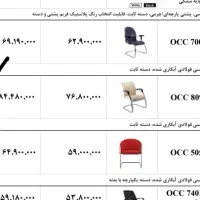 پکیج 7 عددی صندلی کنفرانس اداری نیلپر|مبلمان اداری|سنندج, |دیوار